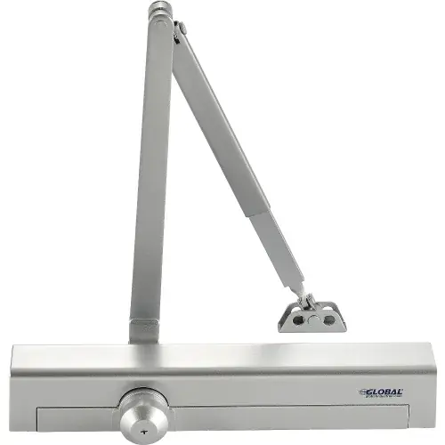 Seasonal Sale Global Industrial Aluminum Door Closer, Manual, Hydraulic, For Internal and External Use