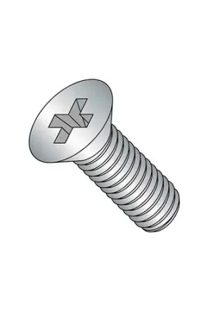 Latest M2 x 0.4 x 10mm Machine Screw - Phillips Flat Head - Steel - Zinc - DIN 125B - Pkg of 100