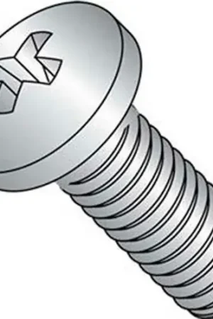 M4 x 0.7 x 6mm - Machine Screw - Phillips Pan Head - 304 Stainless Steel - DIN 7985 - Pkg of 100 Popular