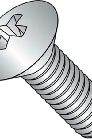 While Supplies Last M6 x 1.0 x 20mm - Phillips Oval Head Machine Screw - 304 Stainless Steel - DIN 966 - Pkg of 100