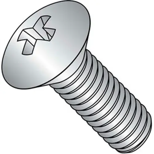 M6 x 1.0 x 40mm - Phillips Oval Head Machine Screw - 304 Stainless Steel - DIN 966 - Pkg of 100 One Day Deal