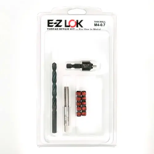 Next Day Delivery E-Z LOK™ Thread Repair Kit for Metal - Thin Wall - M4-0.7 x 5/16-18 - EZ-310-M4