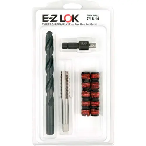 E-Z LOK™ Thread Repair Kit for Metal - Thin Wall - 7/16-14 x 9/16-12 - EZ-310-7 Exclusive Offer