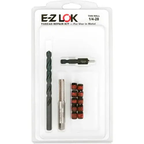 E-Z LOK™ Thread Repair Kit for Metal - Thin Wall - 1/4-28 x 3/8-16 - EZ-310-428 Instant Buy