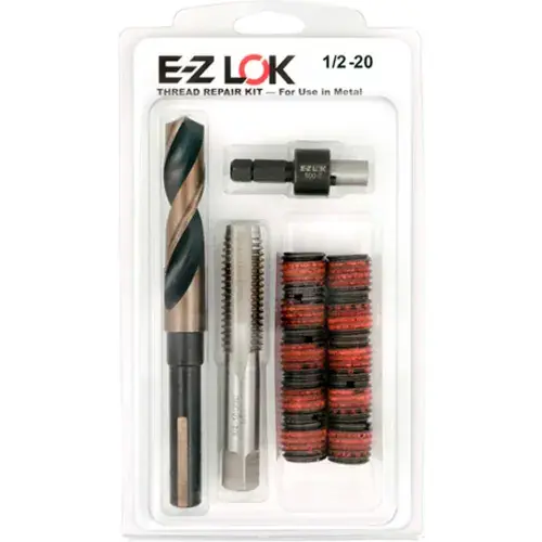 Top Rated E-Z LOK™ Thread Repair Kit for Metal - Standard Wall - 1/2-20 x 3/4-10 - EZ-329-820