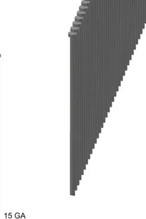 15GA Nail angled 2" Length stainless 304 33° angled Finish Nail - Pkg 4000 Best Seller