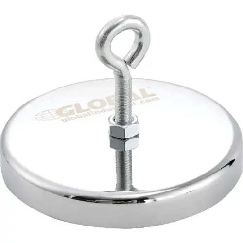 Global Industrial Ceramic Hang-It Magnet w/ Attached Eyebolt, 95 Lbs. Pull, 6/Pack Buy Online