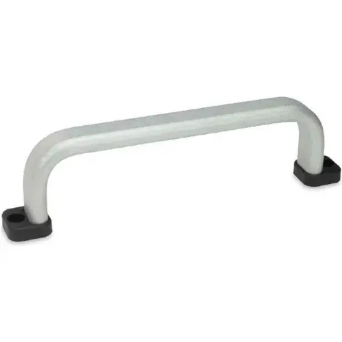 Price Cut J.W. Winco 668-20-170-B-BL GN 668 Cabinet "U" Handles Aluminum with Top Mount Plates