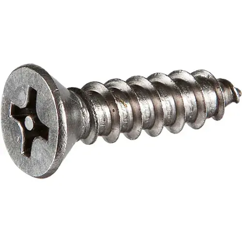 14 x 1-1/4" Security Sheet Metal Screw - Flat Phillips Head - 18-8 Stainless Steel - Pkg of 50 Trending