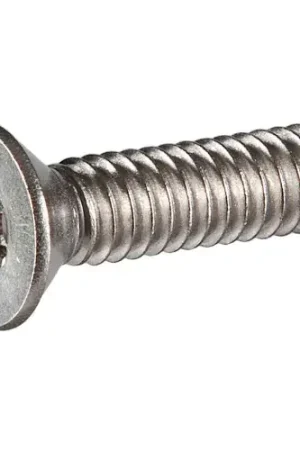 Low Price 8-32 x 3/4" Tamper-Proof Security Machine Screw - Flat Torx Head - 18-8 Stainless Steel - 100 Pk