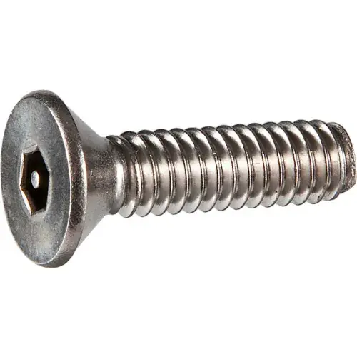 6-32 x 1/2" Tamper-Proof Security Cap Screw - Flat Socket Head - 18-8 Stainless Steel - 100 Pk Factory Price
