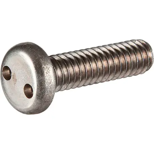 Weekend Sale 8-32 x 1/2" Tamper-Proof Security Spanner Machine Screw - Pan Head - 18-8 Stainless Steel - 100 Pk
