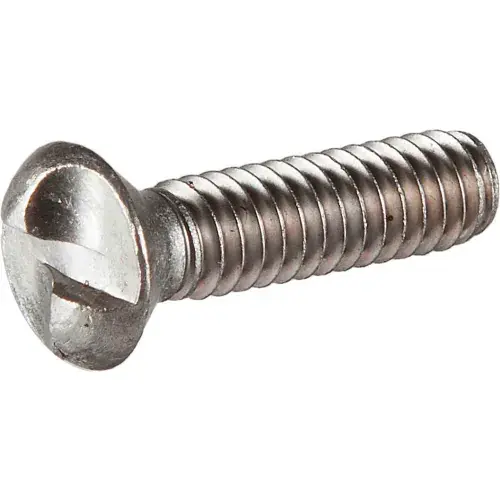 Holiday Sale 8-32 x 1" One-Way Security Machine Screw - Oval Head - 18-8 Stainless Steel - Pkg of 100