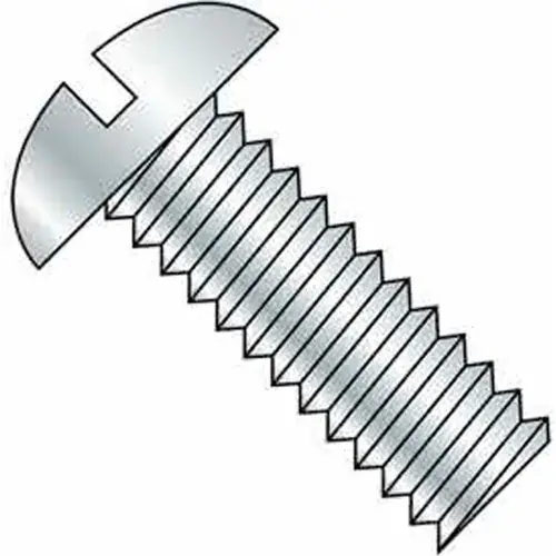Holiday Sale 6-32 x 1-1/2" Machine Screw - Round Head - Slotted - Steel - Zinc CR+3 - FT, Pack of 100
