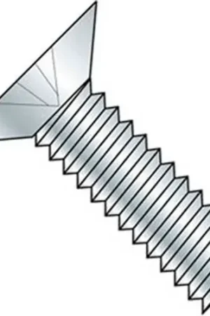 12-24 x 5/8" Machine Screw - Flat Head - Phillips - Steel - Zinc CR+3 - FT, Pack of 100 Special Offer