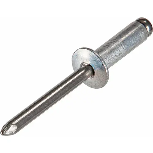 Pop Blind Rivet - 1/8 x 4-3 - Button Head - Up to 3/16" Grip - Steel/Steel - USA - Pkg of 500 Last Chance