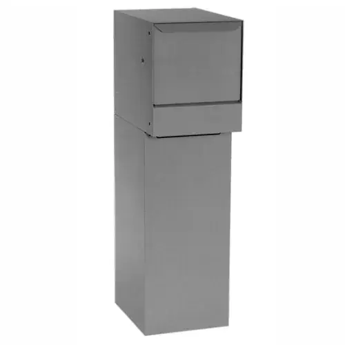dVault Thru-Wall Package Drop Vault Plus DVWM0062SA w/Bottom Hold Rear Access - Gray Special Discount