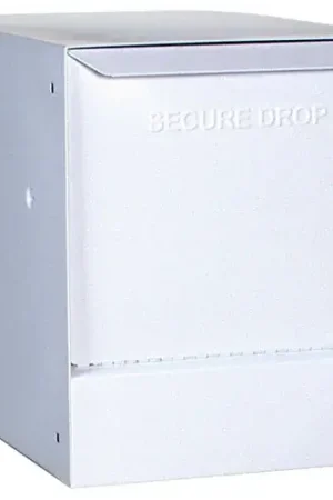 Limited Time dVault Thru-Wall Package Drop with Tilt-Out Door DVWM0062S - White