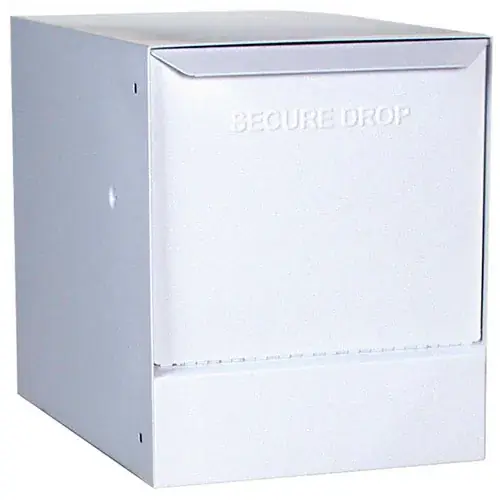 Limited Time dVault Thru-Wall Package Drop with Tilt-Out Door DVWM0062S - White