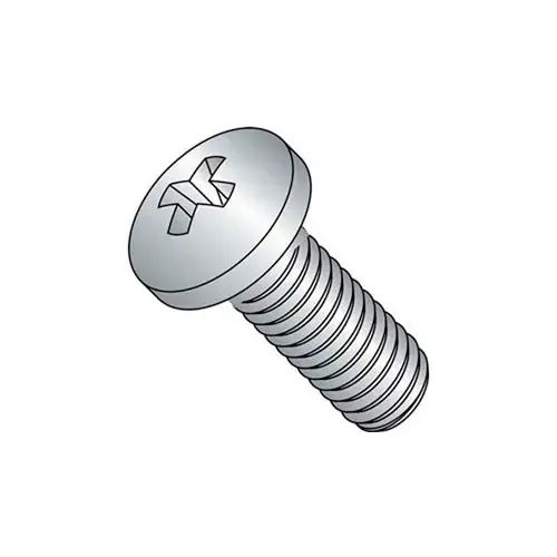 Low Price 10-24 x 3/8" Machine Screw - Phillips Pan Head - Steel - Zinc Plated - Pkg of 100