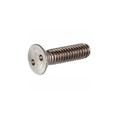 Price Cut 10-32 x 2" Security Machine Screw - Flat Spanner Head - 18-8 Stainless Steel - FT - UNF - 100 Pk