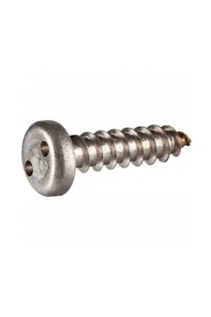 8AB x 2" Security Sheet Metal Screw - Pan Spanner Head - 18-8 Stainless Steel - FT - USA - 100 Pk Discount