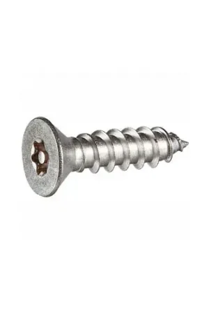 14AB x 1-1/4" Security Sheet Metal Screw - Flat Torx Head - Steel - Black Oxide - FT - USA - 100 Pk Fresh Stock