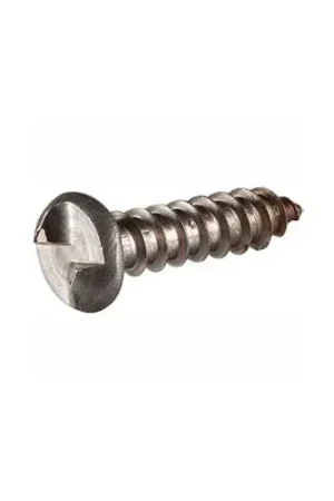 6 x 1-1/2" Security Sheet Metal Screw - Round One-Way Head - 18-8 Stainless Steel - USA - 100 Pk Limited Offer