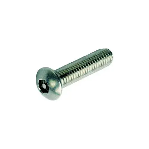 Same Day Shipping 1/4-20 x 1-1/2" Security Machine Screw - Button Hex Socket Head - 302HQ/18-8 SS - FT - UNC - 100 Pk