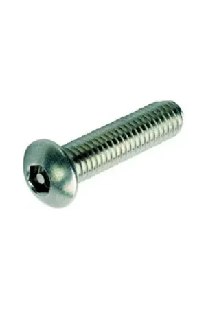5/16-18 x 1/2" Security Machine Screw - Button Hex Socket Head - 302HQ/18-8 SS - FT - UNC - 100 Pk Exclusive Offer