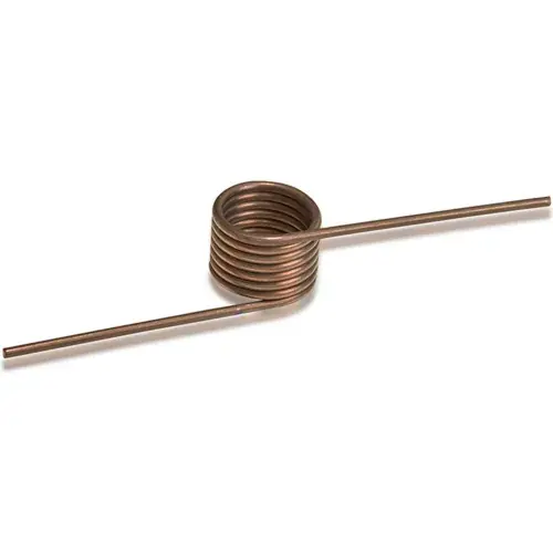 Luxury 180° Torsion Spring - 0.186" Coil Dia. - 0.021" Wire Dia. - Wound Right - Music Wire - Pkg of 6