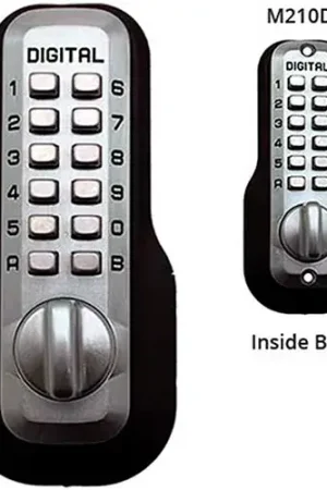 Lockey Digital Door Lock M210 Mechanical Keyless Deadbolt Double Combination, Marine Grade Hot Deal