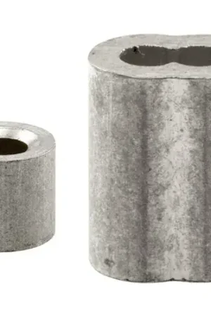 Shop Now Prime-Line GD 12151 Ferrules and Stops, 1/8-Inch, Aluminum,(Pack of 2)
