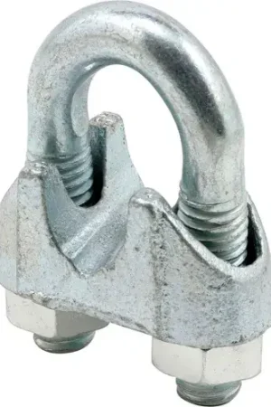 Top Rated Prime-Line GD 12254 Garage Door Cable Clamps, 1/2 Galvanized,(Pack of 2)