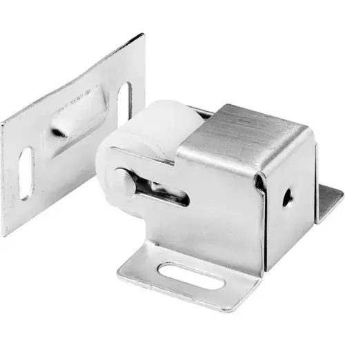 Next Day Delivery Prime-Line N 7386 Cabinet/Closet Door Roller Catch, Satin Nickel