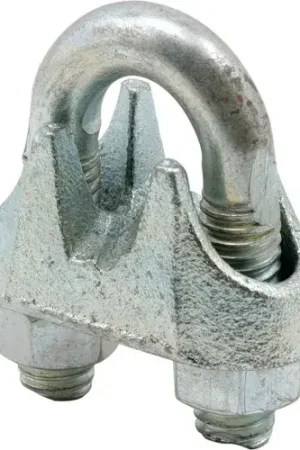 Direct From Factory Prime-Line GD 12252 Garage Door Cable Clamps, 5/16 Galvanized,(Pack of 2)