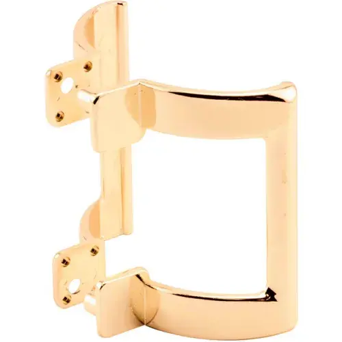 Prime-Line M 6159 Shower Door Handle Set, 2-Inch, Brass Seasonal Sale