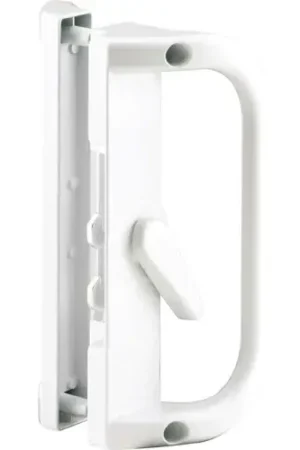 Prime-Line C 1221 Sliding Door Handle, White Fan Favorite