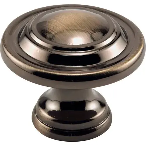 Prime-Line N 7370 1-3/4-Inch Bi-Fold Door Knob, Antique Brass Plated Weekend Sale
