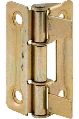 Hot Deal Prime-Line N 6936 Bi-Fold Door Hinge, Brass Plated,(Pack of 2)