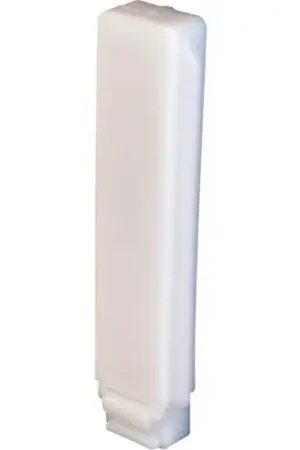 Prime-Line N 6775 Closet Door Guide, White Plastic,(Pack of 2) Same Day Shipping