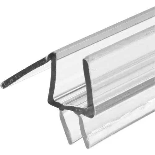 Hot Deal Prime-Line M 6258 -1 Frameless Shower Door Bottom Seal, 3/8 in. x 36 in., Vinyl, Clear