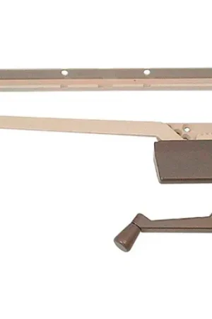 Price Drop Prime-Line H 3949 Wood Casement Operator with Track and 9-1/2-Inch Arm, Bronze
