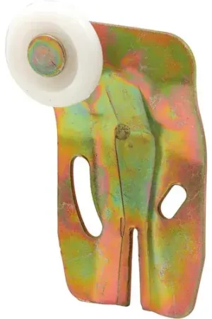 Final Sale Prime-Line N 6504 Closet Door Roller 1/4-Inch Offset with 7/8-Inch Nylon Wheel,(Pack of 2)