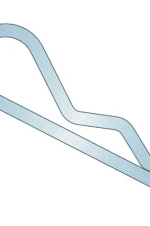 .080" x 1-9/16" Bridge Pin - MB Spring Wire - Zinc Clear - Made In USA - Pkg Qty 250 Hot Picks