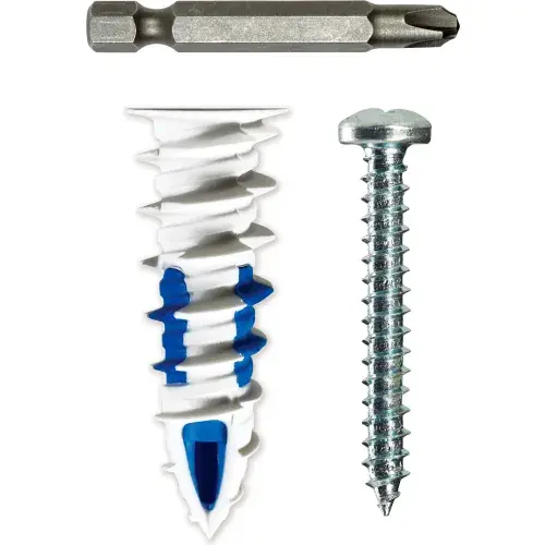 L.H.Dottie® Walldriller Plus Anchor Kit w/ Phillips Pan Head Screw, 10, 61 Pieces Hot Deal
