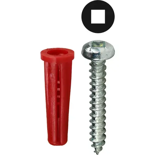 L.H.Dottie® Conical Anchor Kit w/ Square Pan Head Screw, 12, 101 Pieces Best Price