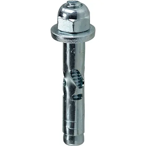 While Supplies Last L.H.Dottie® Sleeve Anchor w/ Acorn Nut, Hex Head, 1/4" x 1-3/8", 100 Pack