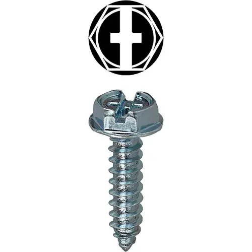 Same Day Shipping L.H.Dottie® Sheet Metal Screw Kit, Combo Hex Head, Steel, 8, Assorted