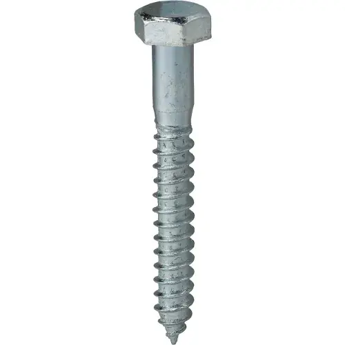 L.H.Dottie® Hex Head Lag Screw, Carbon Steel, 1/2" x 2", 50 Pack Last Chance